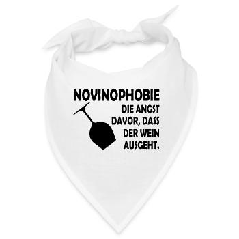 Wein Pfalz Vino Schorle - Bandana - Weiß - Vorne