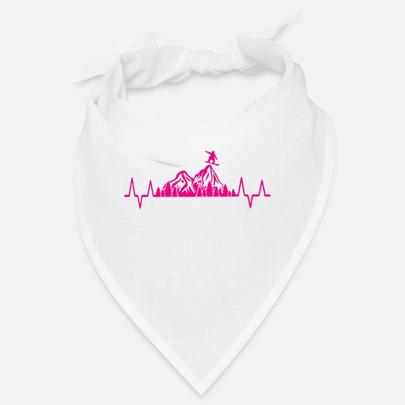 Snowboard Snowboarder Bandana
