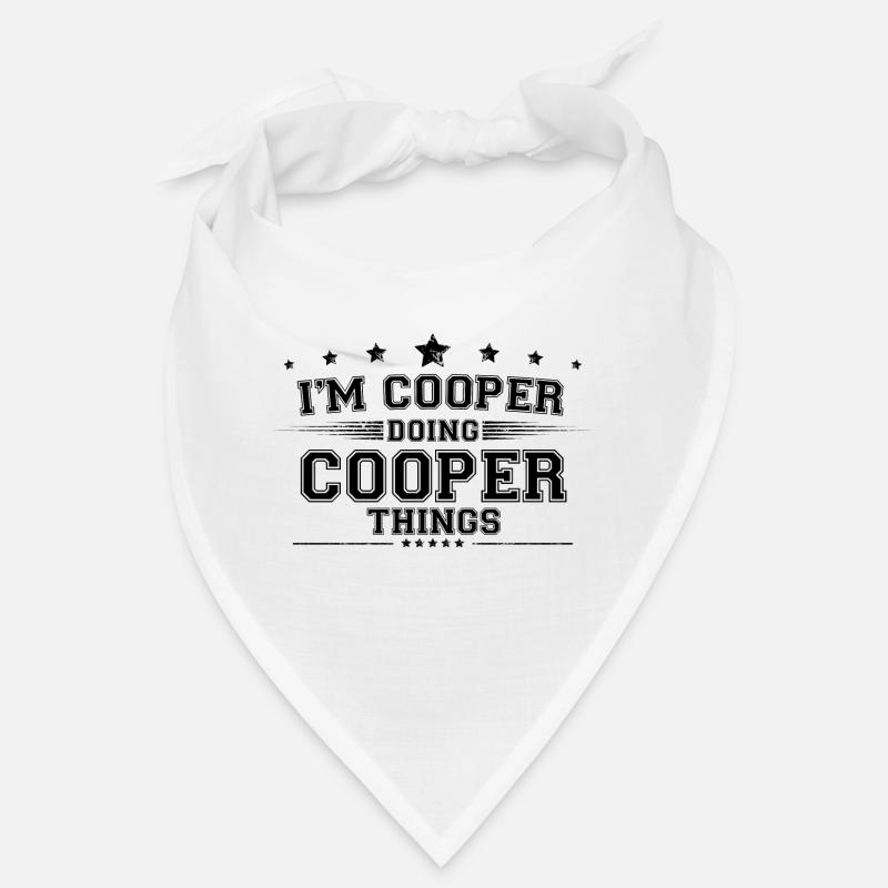 Ich bin Cooper, der Cooper-Dinge macht Bandana