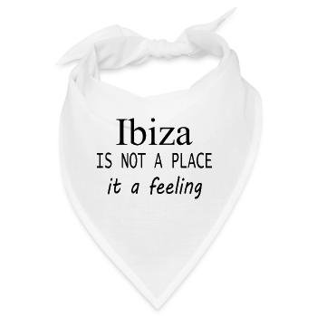 Ibiza Spain Party Holiday - Bandana - Weiß - Vorne