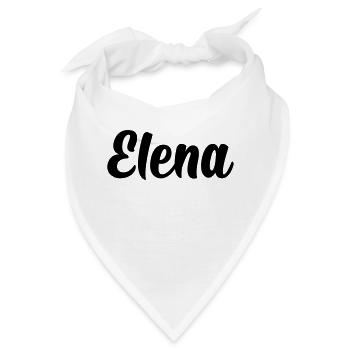 Elena - Bandana - Weiß - Vorne