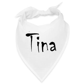 tina - Bandana - Weiß - Vorne