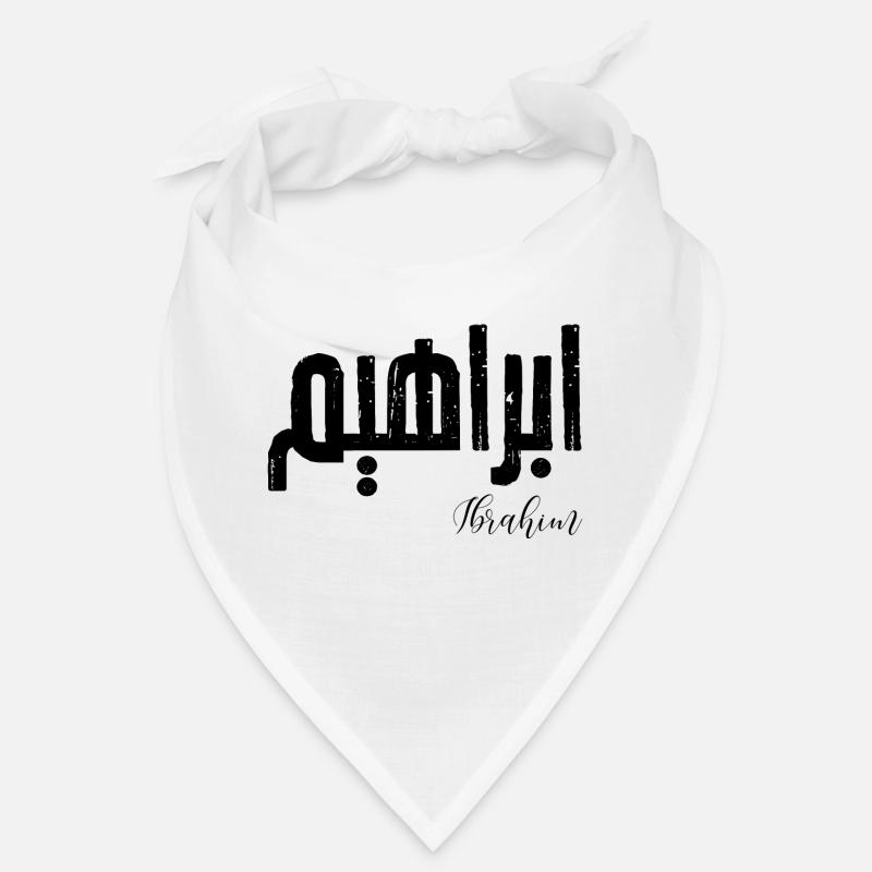 Ibrahim first name in Arabic Bandana