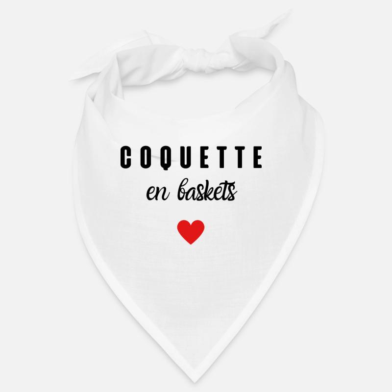 coquette en baskets Bandana