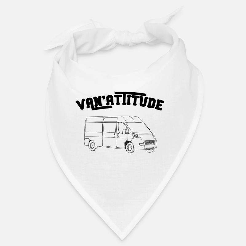 Van attitude cadeau humour van camping car Bandana