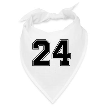 24 - Bandana - Weiß - Vorne
