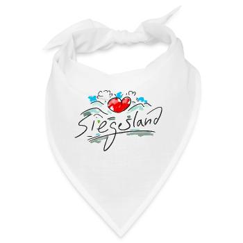 Siegerland - Bandana - Weiß - Vorne