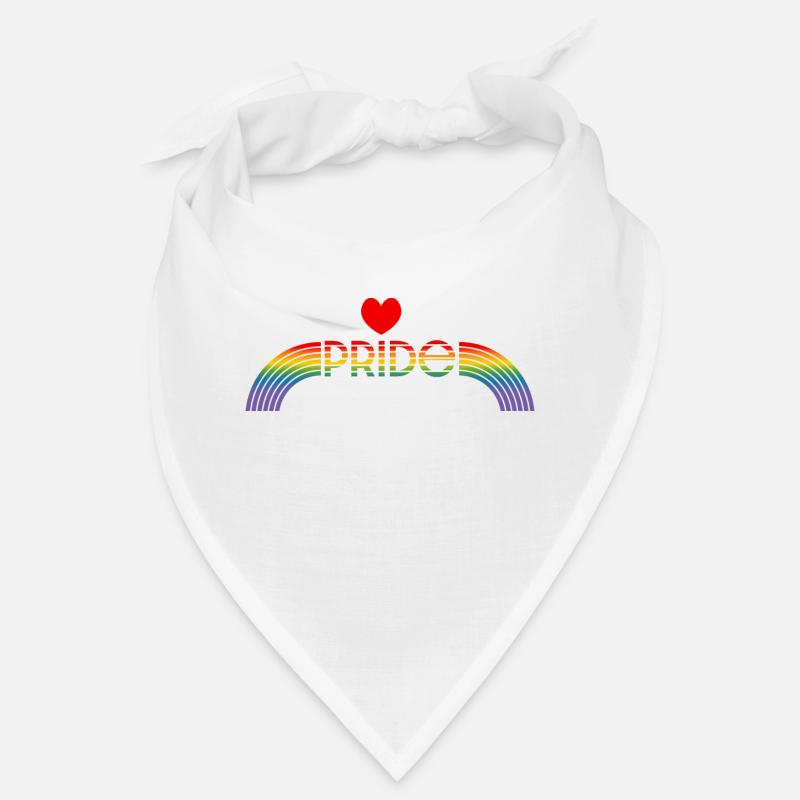 Regenbogen pride rainbow herz Bandana