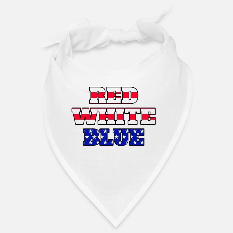 Red White Blue Flag Bandana