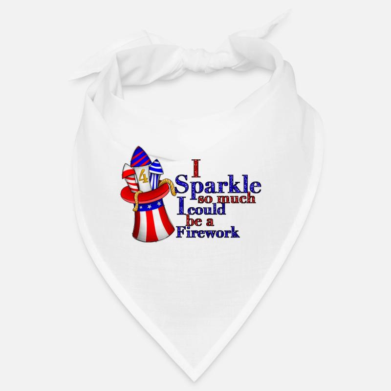 I Sparkle So Much I Could Be A Firework Bandana