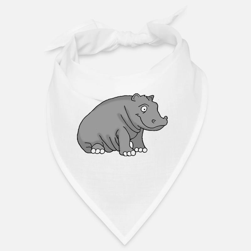 Hippopotame Bandana