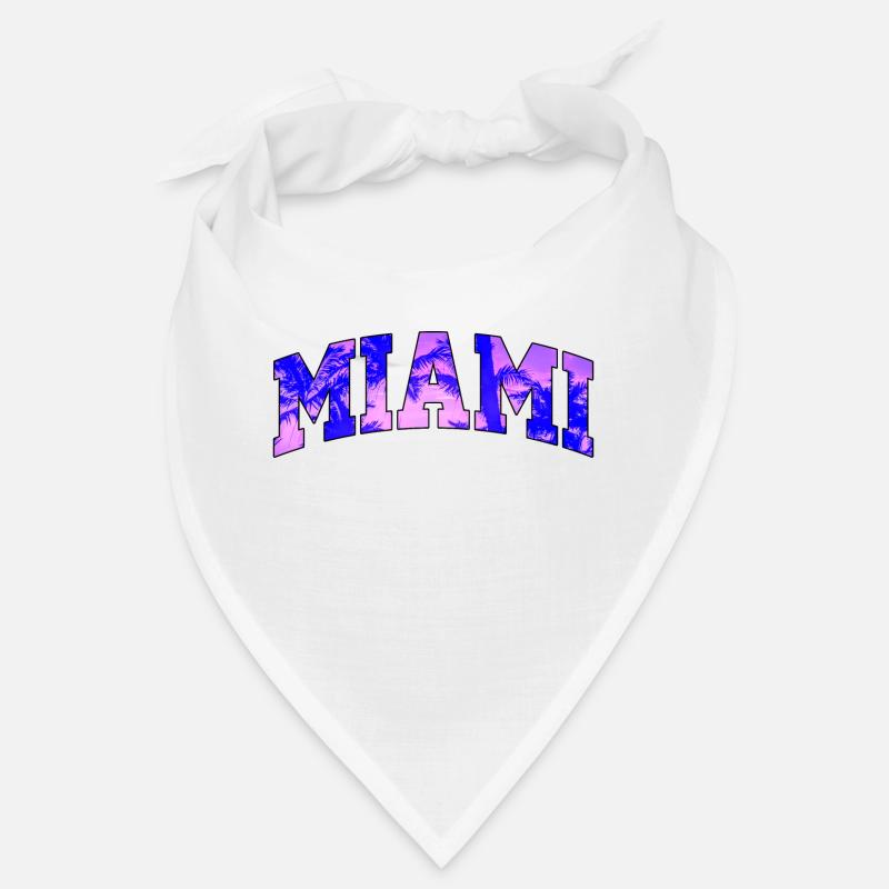 Logo der Miami Purple University Bandana