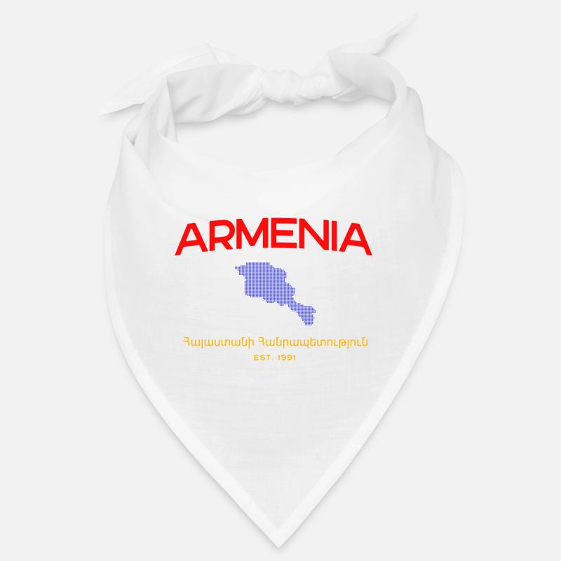 Armenia Map Script Emblem Bandana