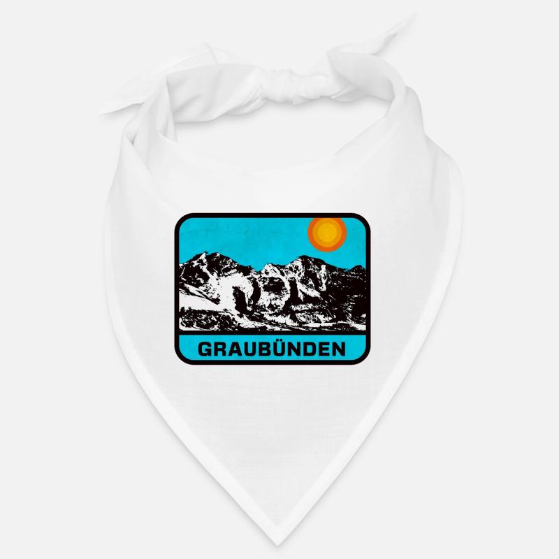 Graubünden Panorama Sun's Edge Bandana