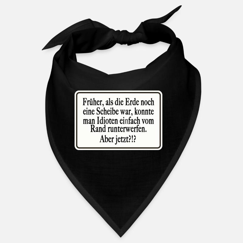 Früher als die Erde noch eine Scheibe war Bandana