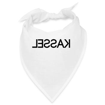 Kassel - seitenverkehrt - Bandana - Weiß - Vorne