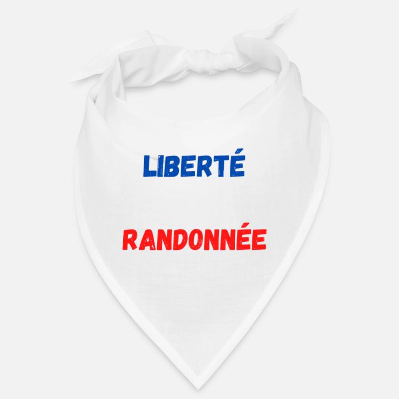 Liberté égalité randonnée Bandana