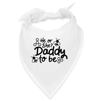 Babysprüche Babykleidung Kinderkleidung - Bandana - Weiß - Vorne