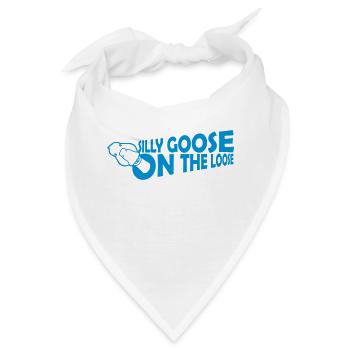 goose on the loose - Bandana - Weiß - Vorne