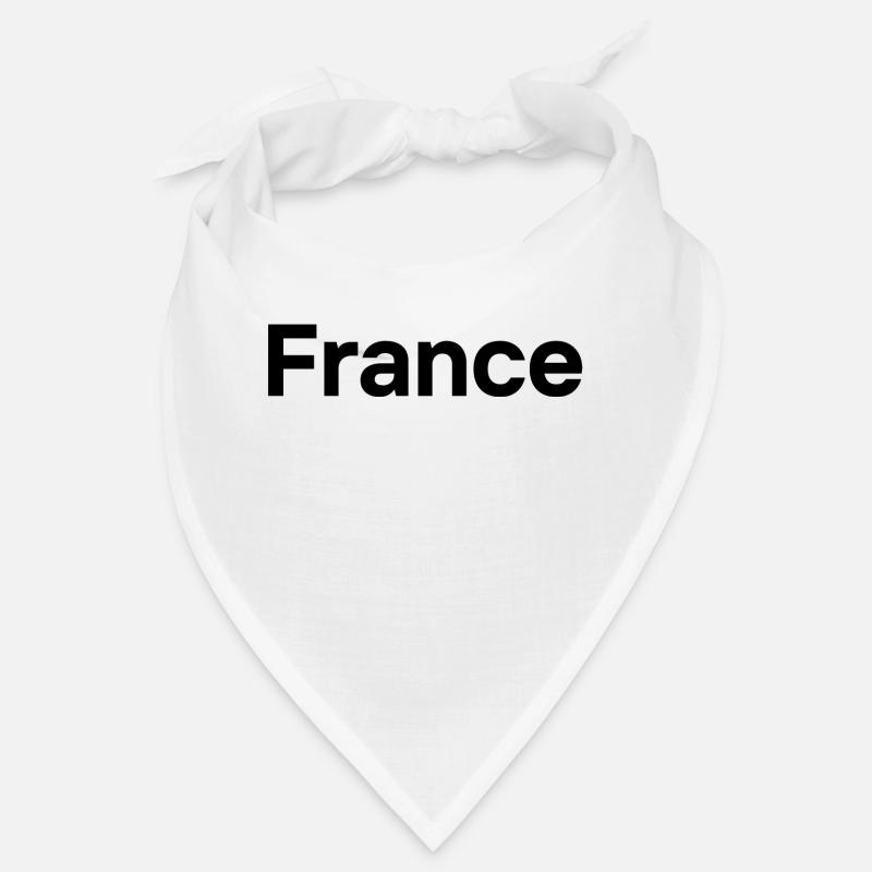 France - Bandana - blanc