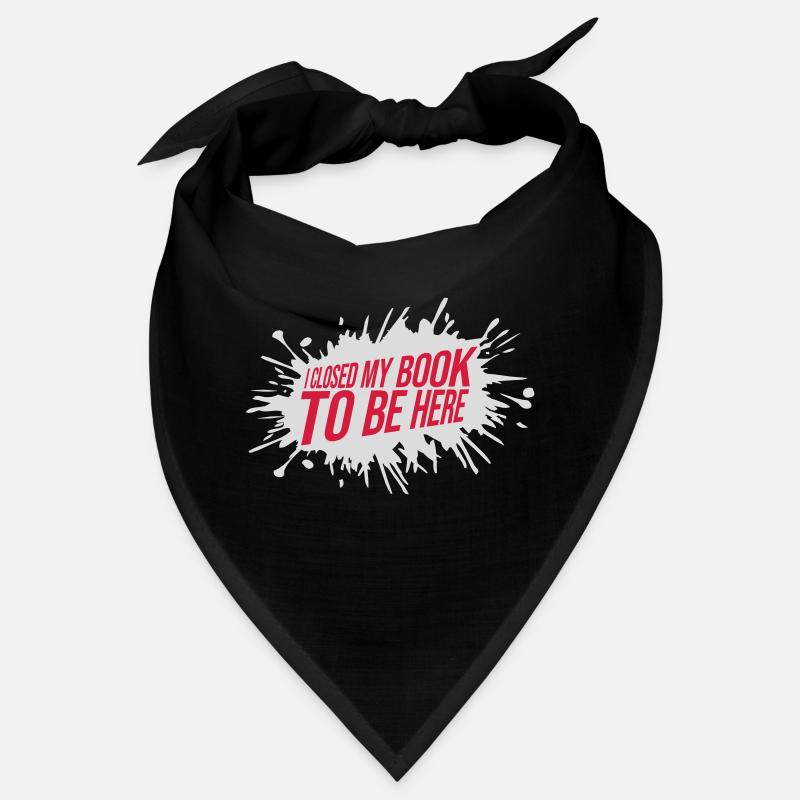 I closed my book Bandana