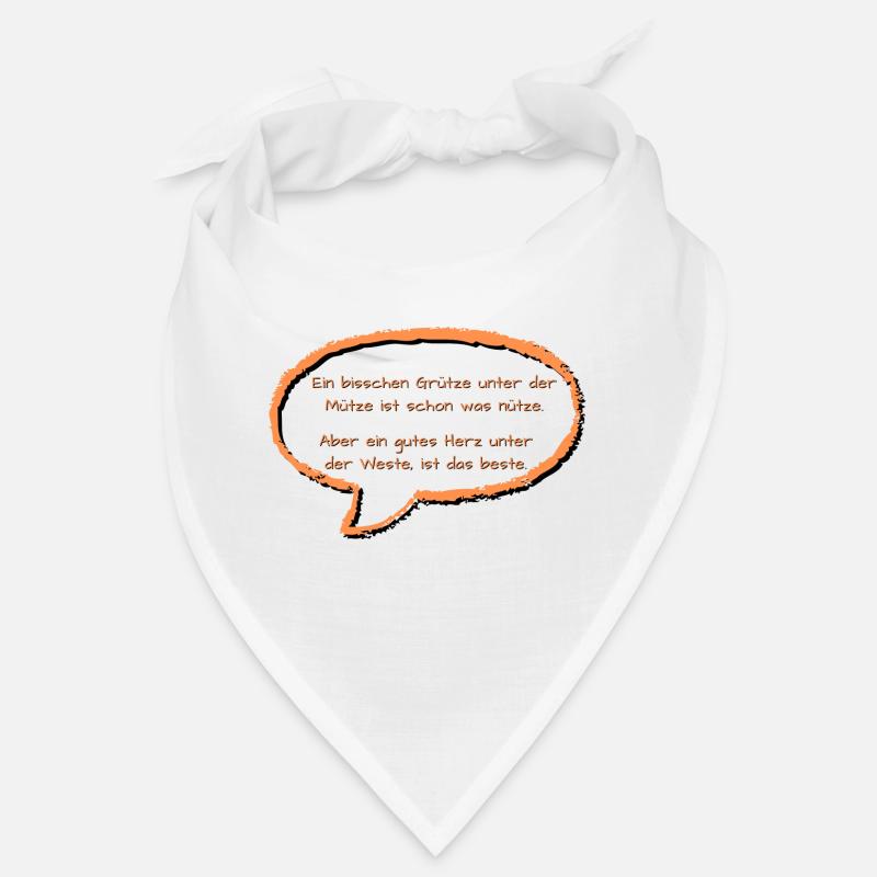 Grits sous le capuchon Bandana