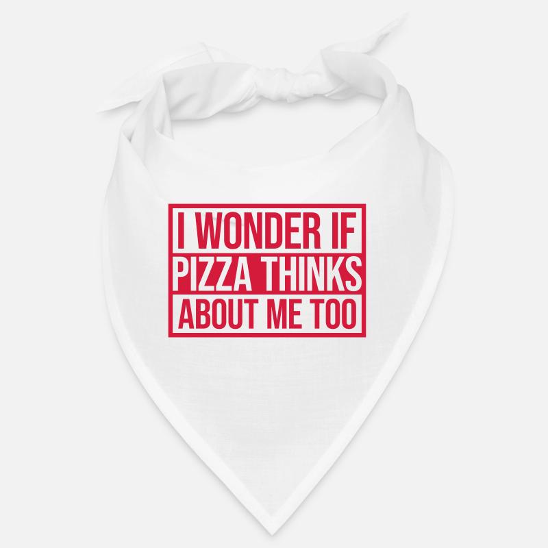 pizza thinks about me Bandana