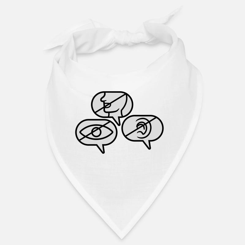 Ne voyez pas Speak Hear Bandana