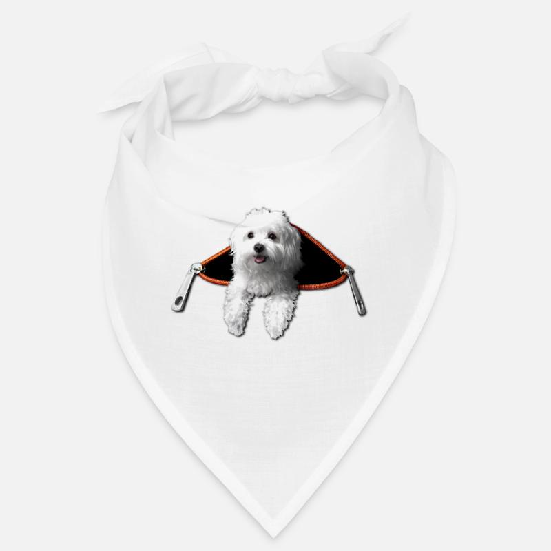 Maltais - Bandana - blanc