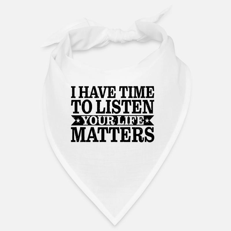 J’ai le temps d’écouter, ta vie compte 3 Bandana