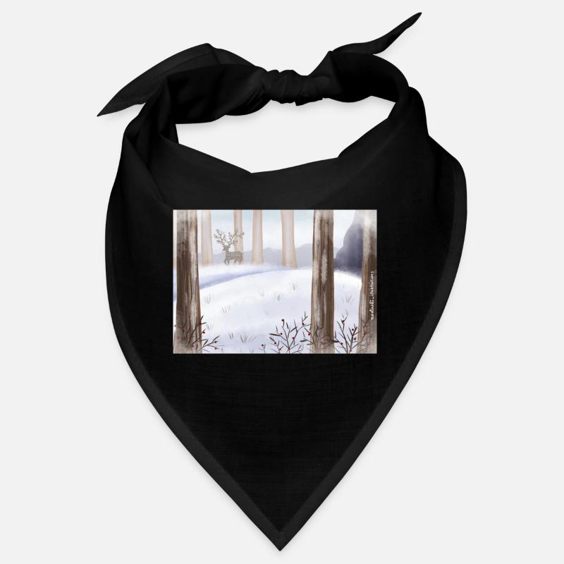 L’hiver en forêt Bandana