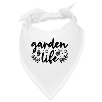 Garden Life Gardener Horticulturist Gardening Land - Bandana - Weiß - Vorne