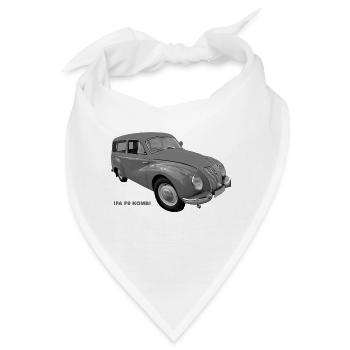 F9 Kombi IFA Pkw Zwickau DDR Oldtimer EMW 309 - Bandana - Weiß - Vorne