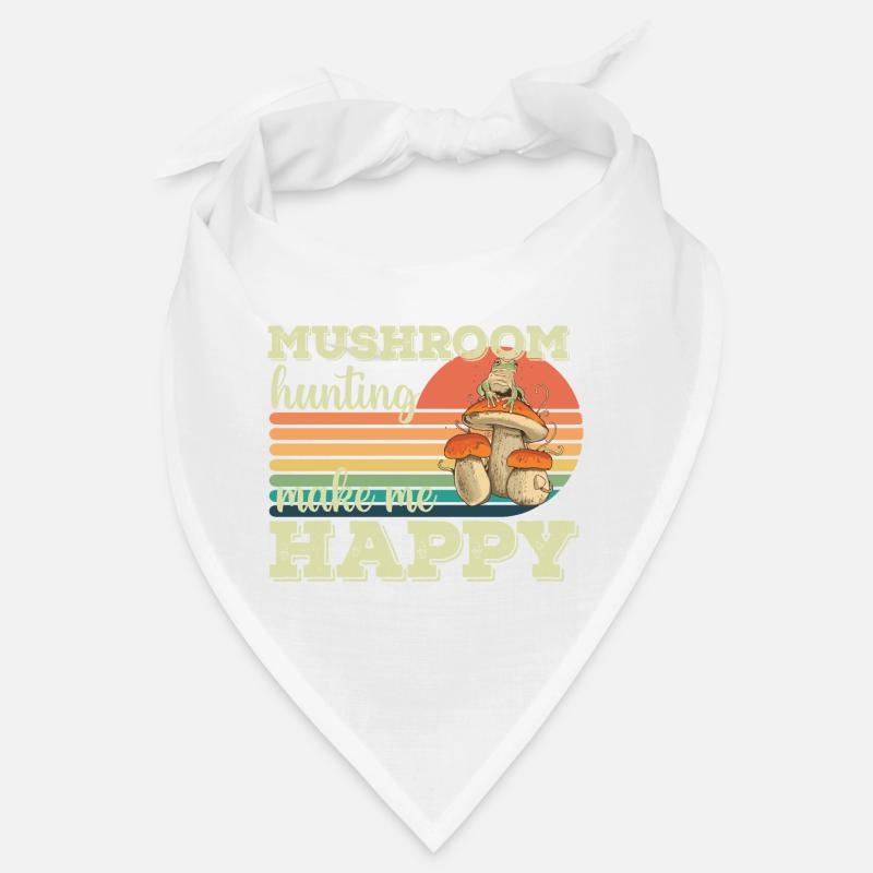 Cueilleurs de champignons et amis champignons Bandana