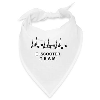 E-Scooter E-Roller Scooter - Bandana - Weiß - Vorne