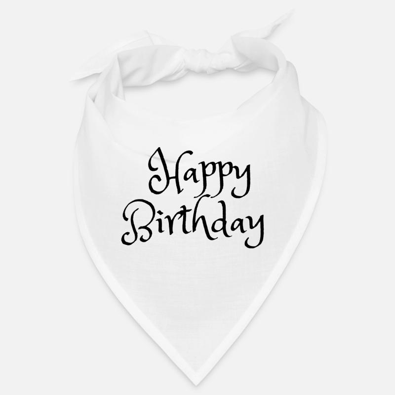 Happy Birthday Geburtstagsgeschenk Bandana