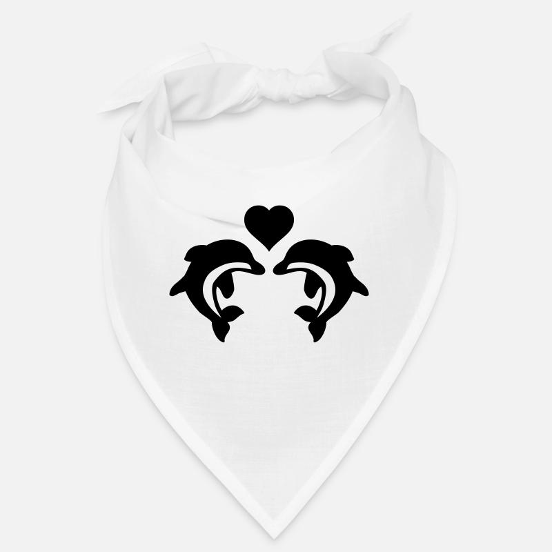 Amour de dauphin Bandana