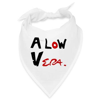 A low vera - Bandana - Weiß - Vorne
