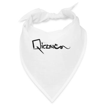Qigong Dragon black - Bandana - Weiß - Vorne