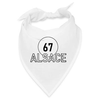 Elsass N67 - Bandana - Weiß - Vorne