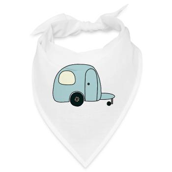 Wohnmobil - Bandana - Weiß - Vorne