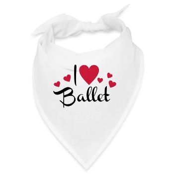 Ballet - Bandana - Weiß - Vorne