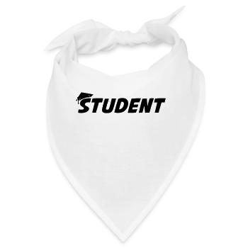 student - Bandana - Weiß - Vorne