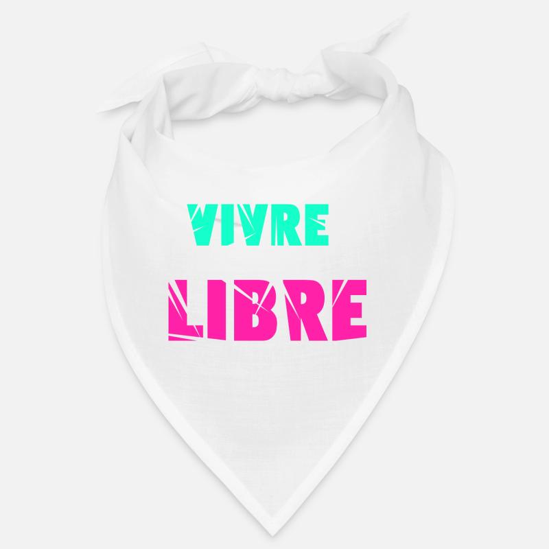 Vivre libre Bandana