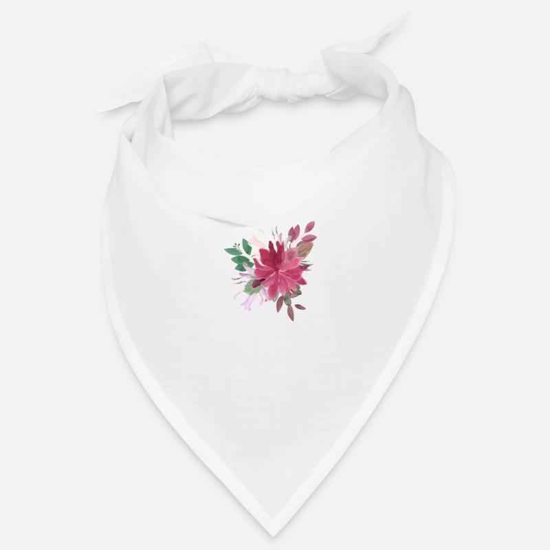 Brief mit Blumen Bandana