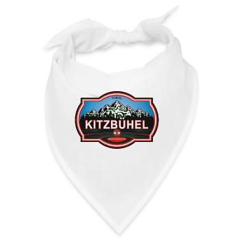 Kitzbühel, Österreich - Bandana - Weiß - Vorne