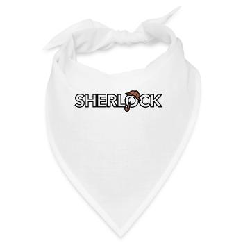 Sherlock Holmes (white) - Bandana - Weiß - Vorne
