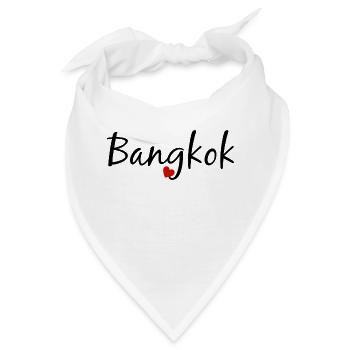 Bangkok - Bandana - Weiß - Vorne