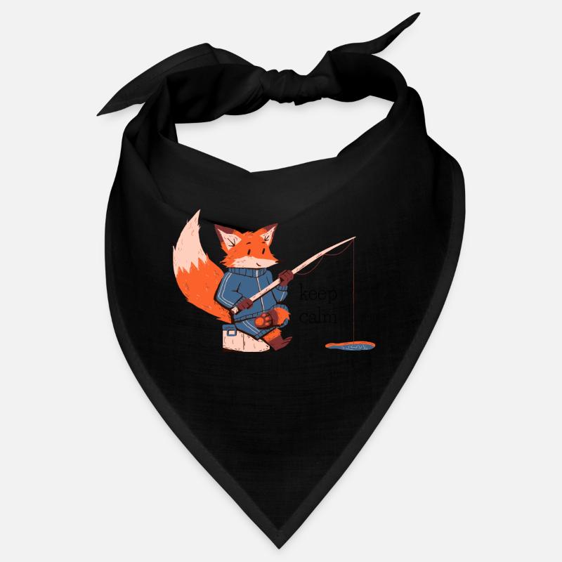 Keep Calm Fox - Renard Bandana
