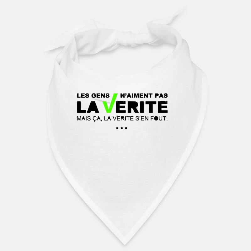 Vérité - Bandana - blanc